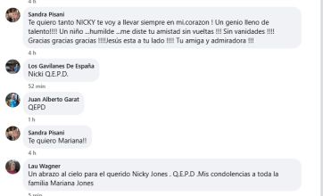 Falleció Nicky Jones, uno de los cantantes del Club del Clan