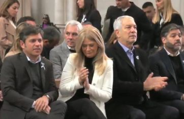 Kicillof asistió al tradicional Tedeum en la Plata