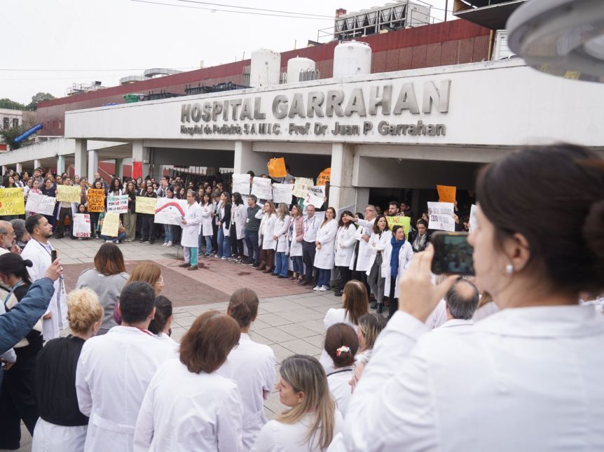 El Gobierno dictó la conciliación obligatoria y frenó el paro de médicos del Hospital Garrahan