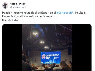 Espert insultó a Cristina en un congreso en la UCA y se fue abucheado