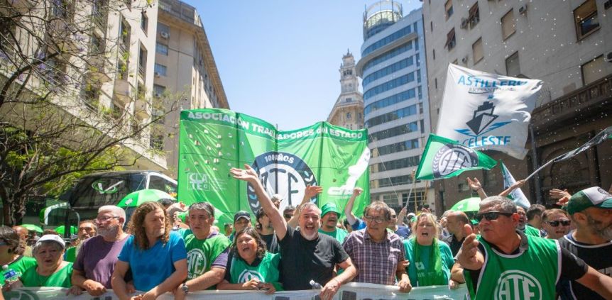 ATE primereó a la CGT y hará un paro nacional por el fallo contra CFK