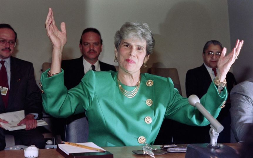 Murió en el exilio Violeta Chamorro, la primera presidenta elegida en América