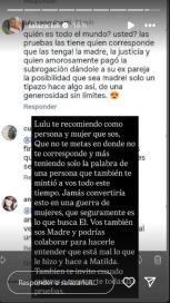 Luli Salazar cargó contra Martín Redrado en vísperas del Día del Padre