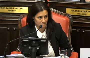 Con el desempate de Magario, el Senado aprobó las reelecciones indefinidas