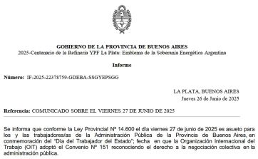 El Gobierno eliminó el feriado de Empleado Público y la Provincia les abre los brazos