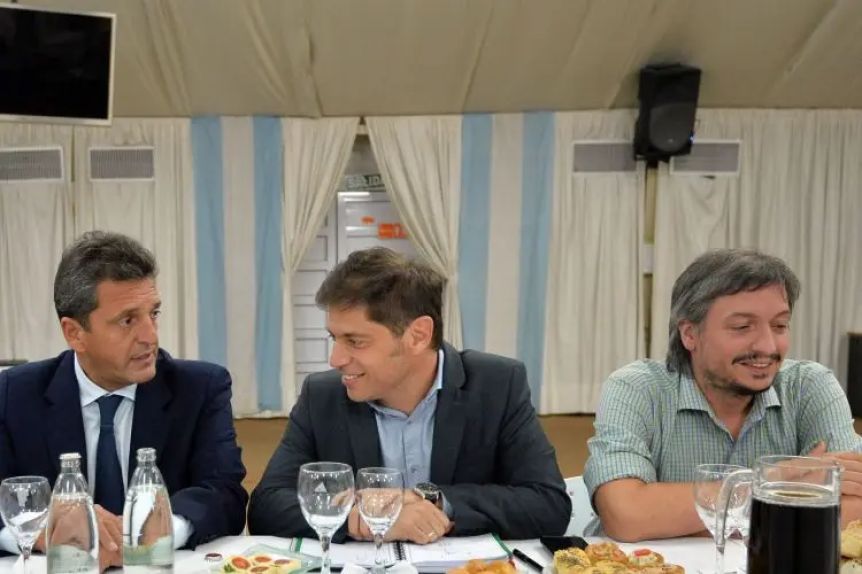 Kicillof, Máximo y Massa se reunieron para empezar a darle forma a las listas conjuntas