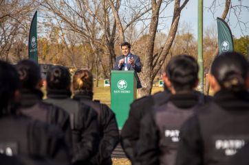 Ramón Lanús reforzó la patrulla municipal con la llegada de 50 nuevos agentes