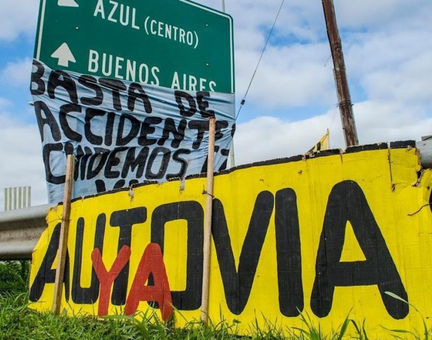 Concejales de Azul sesionarán en la Ruta 3 para reclamar por la Autovía