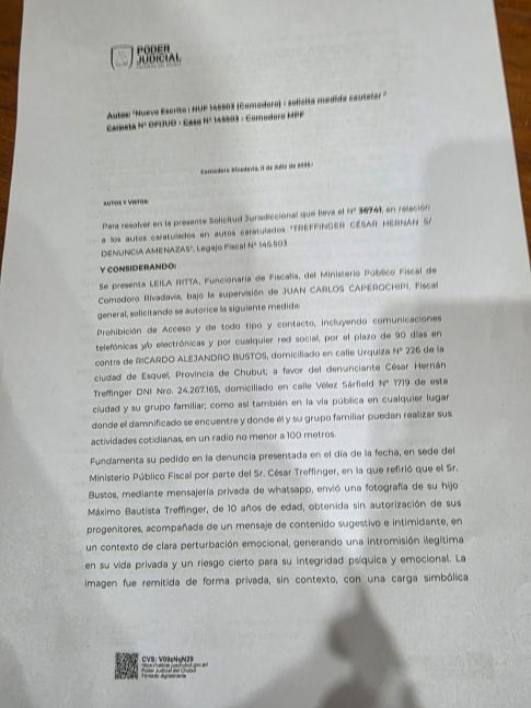 Escándalo en Chubut: la interna libertaria desembocó en denuncia y detención