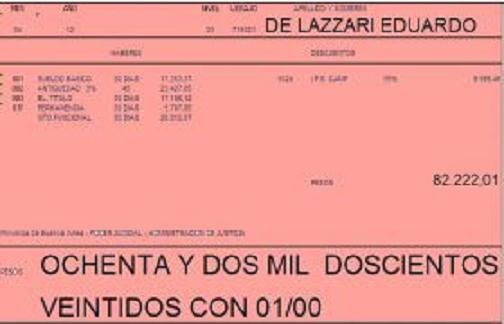 Publicaron el sueldo del titular de la Suprema Corte