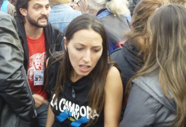 Ottavis retó a Mayra Mendoza en público