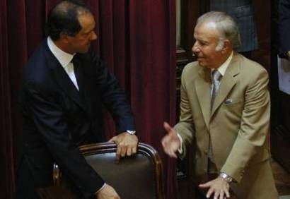 Menem se siente el mentor de Scioli