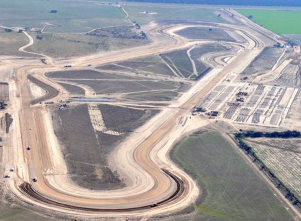 Un autódromo sin ninguna pista