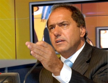 Aunque no fue, Scioli estuvo en Paraná