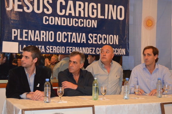 Cariglino aseguró que avanza el armado antiK
