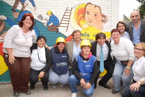 Bossio fue a apoyar a Cascallares