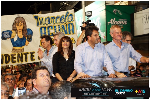 Massa- De Narváez y una caravana anti-Curto