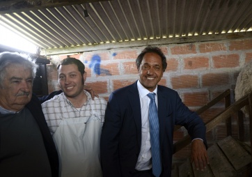 Scioli recibió a 