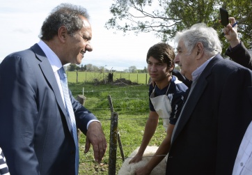 Scioli recibió a 