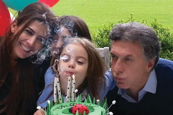 Antonia Macri festejó 4 años en familia