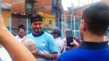 David Beckham en Argentina