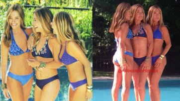 Después de las críticas, ellas se muestran sin Photoshop