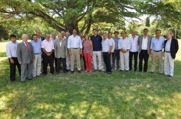 Se reunió el campo con Sarquís. Leche y sudoeste como ejes centrales