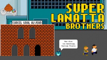 Conocé “Super Lanatta Bros”, el videojuego de la fuga