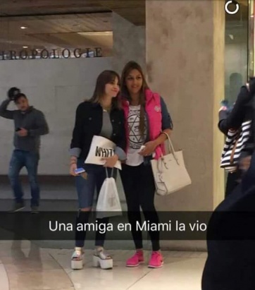 Lali Espósito y Mariano Martínez ya descansan en Miami