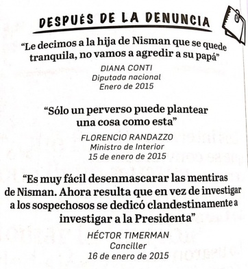 PRO: Cruzan al FpV por la muerte de Nisman