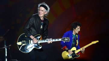 Los Rollings Stones en su primer show en Argentina