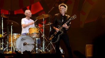 Los Rollings Stones en su primer show en Argentina