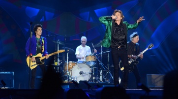 Los Rollings Stones en su primer show en Argentina