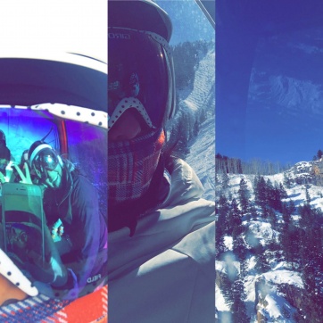 Las primeras fotos del clan Tinelli esquiando en Aspen