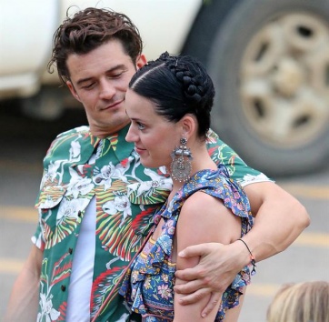 Las fotos lo confirman: Katy Perry y Orlando Bloom de novios