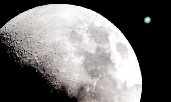 Júpiter y la Luna se podrán ver juntos desde todo el país