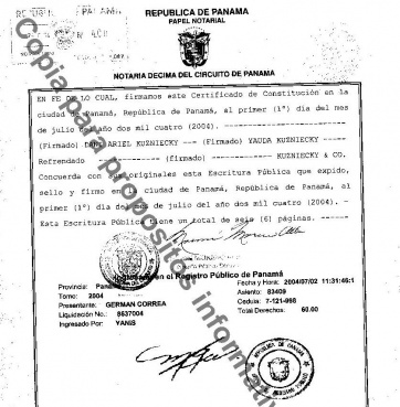 El presidente del Grupo Bapro también registró una sociedad offshore en Panamá