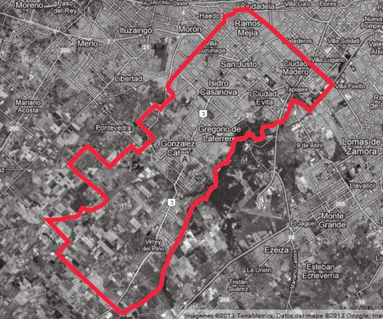 Cruces por el proyecto para partir La Matanza