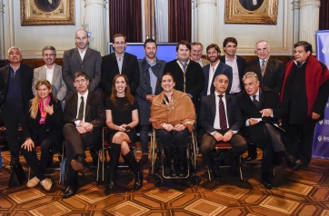 Vidal llevó el Senado el reclamo por los fondos de la Provincia