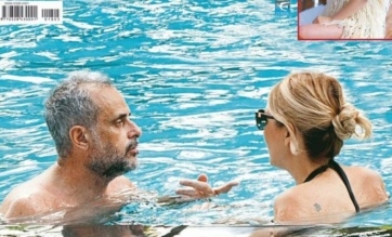 Quién es la bella rubia que acompañó a Jorge Rial en Miami