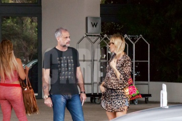 Quién es la bella rubia que acompañó a Jorge Rial en Miami