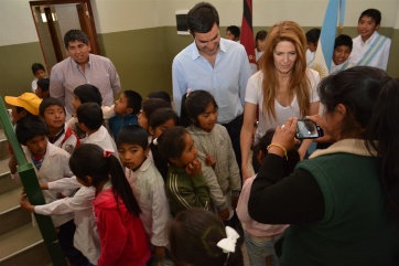 El debut oficial de Isabel Macedo como 'primera dama salteña'