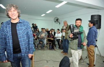 Invitado por el líder de Quebracho, Boudou dio catédra en Facultad de Periodismo de La Plata