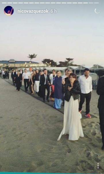 Así fue la boda de Nico Vazquez y Gimena Accardi en la playa