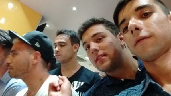 Los escandalosos video sde Fede Bal a las piñas en Villa Carlos Paz