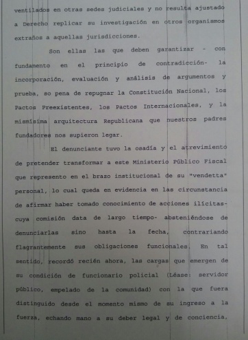 Con un crítico fallo, desestimaron la denuncia de comisario general contra el Jefe de Policía Bonaerense