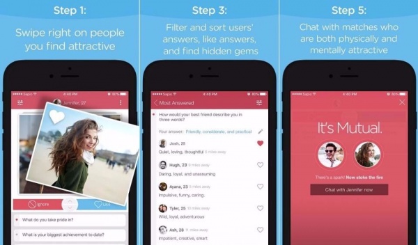 Sapio: la aplicación para tener citas con personas inteligentes