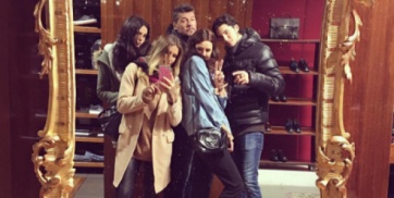 Las fotos de Marcelo Tinelli con sus hijos en Nueva York