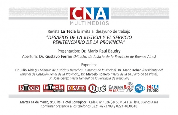 La Tecla y un desayuno con la mirada puesta en la Justicia