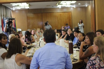 Los intendentes bonaerenses rindieron homenaje a la mujer